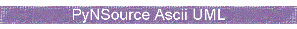 PyNSource Ascii UML