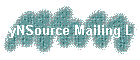 PyNSource Mailing List