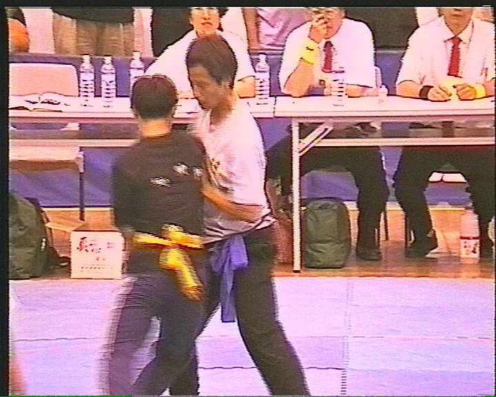 Ed Chen in push hands